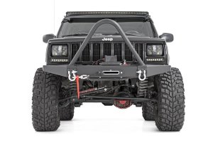 Jeep Cherokee Suspension Lift Kit - Rough Country - 4.5 Inch Lift, X-Series, RR Springs - 4WD - '84-'01